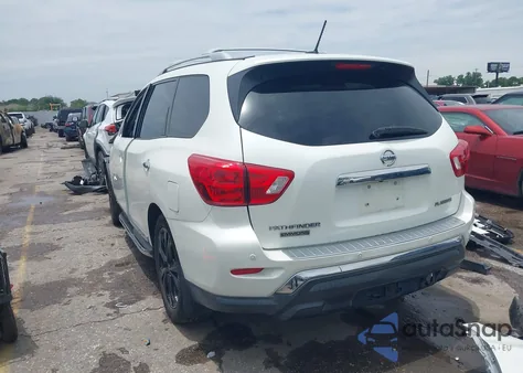 2018 Nissan Pathfinder Platinum z USA, uszkodzony, nr VIN 5N1DR2MN8JC671257